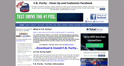 Desktop Screenshot of fbpurity.com